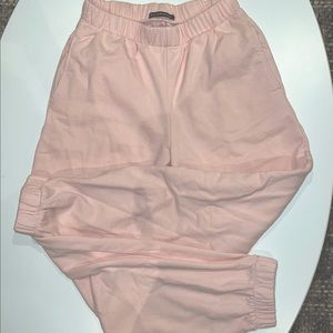 Brandy Melville baby pink sweatpants